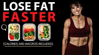 The Best Meal Plan To Lose Fat Faster TRY THIS [upl. by Elaval]