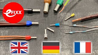 Ferrule  Colour code confusion  2 German systems and one from France [upl. by Arehs]