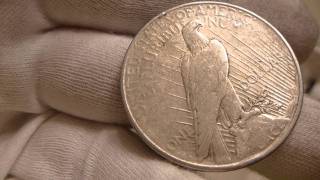 1926 Peace Silver Dollar Coin Review [upl. by Anaujal]