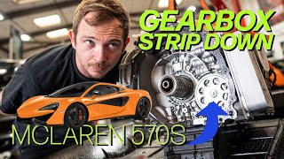 McLaren 570S gearbox strip down – whats wrong with it [upl. by Hujsak423]