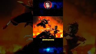 tanjirozenitsuinosuke vs gyutaro fight☠️😱 demonslayer shortsfeed anime [upl. by Adnirem]