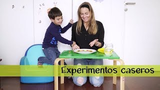 Experimentos Caseros para hacer con niños pequeños [upl. by Eetak306]