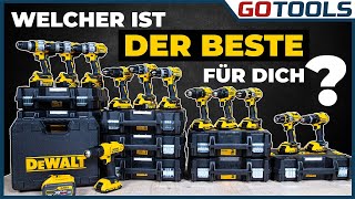 Welchen brauchst Du Alle 18V DeWalt Akkuschrauber vom DCD708 bis DCD999  inkl Verlosung DCD999 [upl. by Gibbeon]