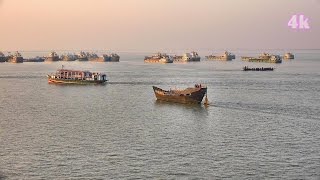 Daulatdia Paturia Ferry Ghat Bangladesh In 4K Ultra HD [upl. by Reisinger]