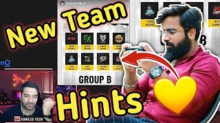 New Team hint from Ghatak Gaming [upl. by Kalbli]