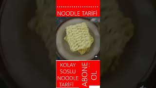 EN PRATİK SOSLU NOODLE TARİFİ NOODLE ABONE OLMAYI UNUTMAYIN [upl. by Llert421]