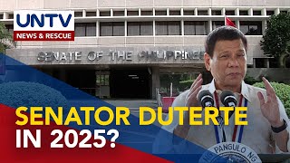 ExPrexy Rodrigo Duterte tops poll of possible 2025 Senatorial candidate [upl. by Timoteo304]