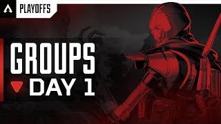 ALGS Year 4 Split 1 Playoffs  Day 1 Group Stage  Apex Legends [upl. by Ahseenal]