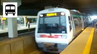 Transperth Trains ASeries EMU  Arriving Perth Station [upl. by Luben]