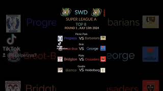 Swd Super League A top 8 2024 [upl. by Derrick]