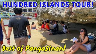 HUNDRED ISLANDS TOUR  Philippines Island Hopping in ALAMINOS PANGASINANs Top Tourist Destination [upl. by Melan]