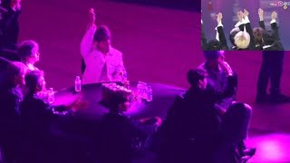 190115 BTS react to SEVENTEEN Thanks  Dont Wanna Cry  Seoul Music Awards 2019 [upl. by Nari]