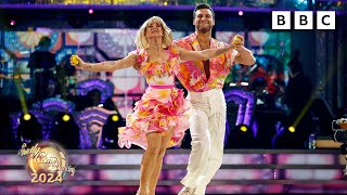 Sarah Hadland and Vito Coppola Samba to Do It Again by Rafaella Carra ✨ BBC Strictly 2024 [upl. by Phares]