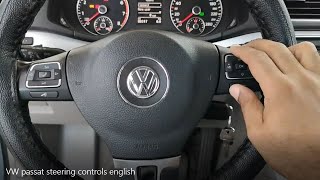 How to replace or repair multifunction steering wheel controls for Volkswagen Passat [upl. by Alissa]