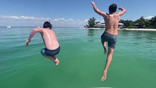 On A Boat EPIC Day Cruising Captiva Cayo Costa amp Cabbage Key FL [upl. by Emaj]