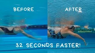 How To Swim 32 Seconds FASTER Per 100m In A Half Ironman Race [upl. by Gregson]