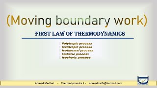 10 Polytropic process and moving boundary work [upl. by Pharaoh]