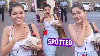 Rubina Dilaik Funny PAP Talk Reacts On Marjaneya Song Success amp Thanks Rubinav Fans  Spotted [upl. by Tnecniv]