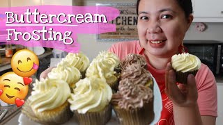 BUTTERCREAM FROSTING with Costing pang Negosyo [upl. by Olds]