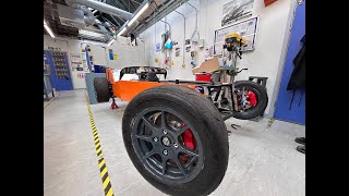 Building A Caterham 7 from ScratchPart 1 [upl. by Nileek]