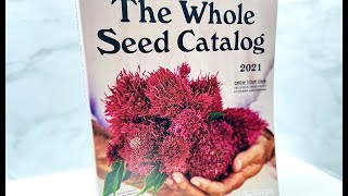 2021 Whole Seed Catalog from Baker Creek Heirloom Seeds [upl. by Malvie]