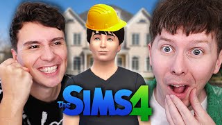 HOUSE BUILDING SPECIAL EPISODE  Dan and Phil play The Sims 4 Season 2 3 [upl. by Philpot]