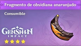 Ubicacion Fragmento de Obsidiana 5  Natlan  Genshin Impact [upl. by Berey45]