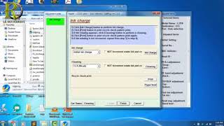 How to Printer Epson L3110 L3150 Resetting Service Adjprog L3150 [upl. by Aala]