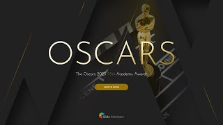 The Oscars 2023 95th Academy Awards Animation Templates [upl. by Linet49]