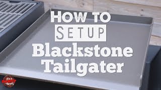 Blackstone Griddle Tailgater setup [upl. by Buckie875]