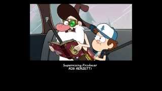 Gravity Falls  quotSociety of the Blind Eyequot End Credits [upl. by Adnawal]