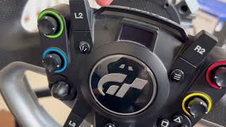 Comparing Fanatec DD PRO PS5 with Thrustmaster TGT II Gran Turismo racing wheel [upl. by Gibby397]