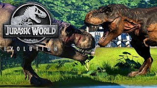 Jurassic World Evolution 15  Den Tyrannosaurus Rex erschaffen amp Rex VS Rex  LP JW Deutsch [upl. by Yt692]