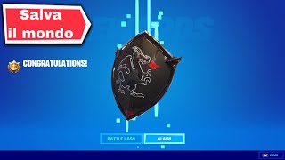 COME AVERE LO SCUDO DEL CAVALIERE NERO SU FORTNITE 🛡😍Metodo Salva Il Mondo [upl. by Llerraj824]