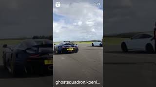 Koenigsegg Regera VS Tesla Model S Plaid [upl. by Ggerg]