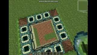 minecraft how to make ender dragon gate  ماين كرافت كيف تصنع بوابة التنين [upl. by Adelaja]