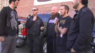 Cattle Decapitation Interview on Metal Injection  New England Metal and Hardcore Fest 2009 [upl. by Ika]