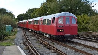 Tube Trains Return to the Ongar Branch [upl. by Atiuqam295]