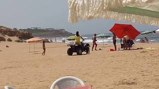 MOTO QUAD TANGER PLAGE BA KACEM ACHE9AR TANGIER Maroc [upl. by Clement214]