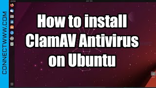 How to install ClamAV Antivirus on Ubuntu [upl. by Wj]