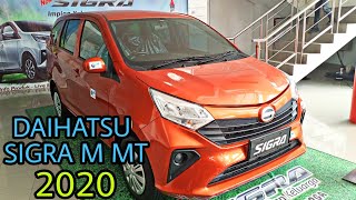 Daihatsu SIGRA FACELIFT type M MT 2020 oren [upl. by Niassuh]