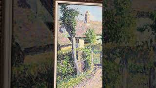 A visit to the AGNSW 🖼️  Pissarro’s Cottage at Eragny shorts paintings art [upl. by Burget]