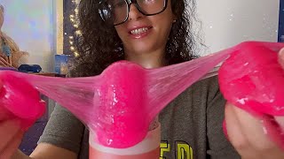 ASMR  The most watched video on Youtube  SLIME ON THE MICROPHONE 🎙️ [upl. by Illehs]