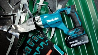 NEW Makita 18V 13mm Offset Metal Shear DJS132 [upl. by Calie]