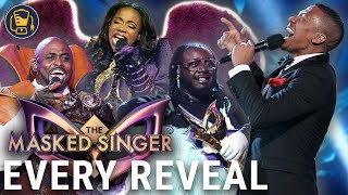 Every Masked Singer Reveal Season 1 Season 2 Season 3 [upl. by Shaya]