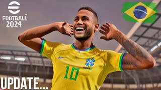 eFootball™ 2024  😱HUGE Update  BRAZIL vs PORTUGAL ●Legend Mode PS5 Ultra Graphics Gameplay 4K [upl. by Koball739]