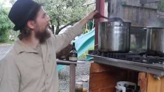 Making Elderberry Syrup with Yarrow Willard part 2 [upl. by Adlemy]