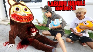 MERINDING BAYI ASLI LABUBU YANG BARU MELAHIRKAN KEMBAR 3 BOCIL NANGIS KEJER [upl. by Nalid]