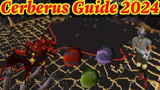 Ultimate Cerberus Guide OSRS  Melee  Ranged Setups Ghost Skip Included  Ironman Friendly [upl. by Nileuqay]