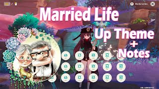 Married Life  Up Theme Genshin Impact  Windsong Lyre [upl. by Annayak]